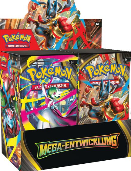 Mega Entwicklung 36 Booster Display Deutsch