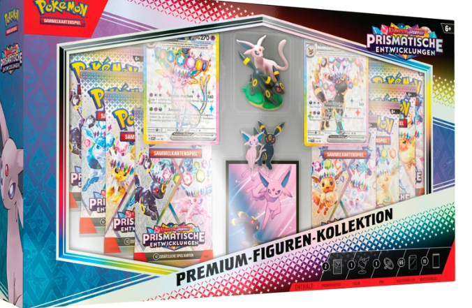 Pokemon Prismatische Premium Figuren Kollektion Deutsch