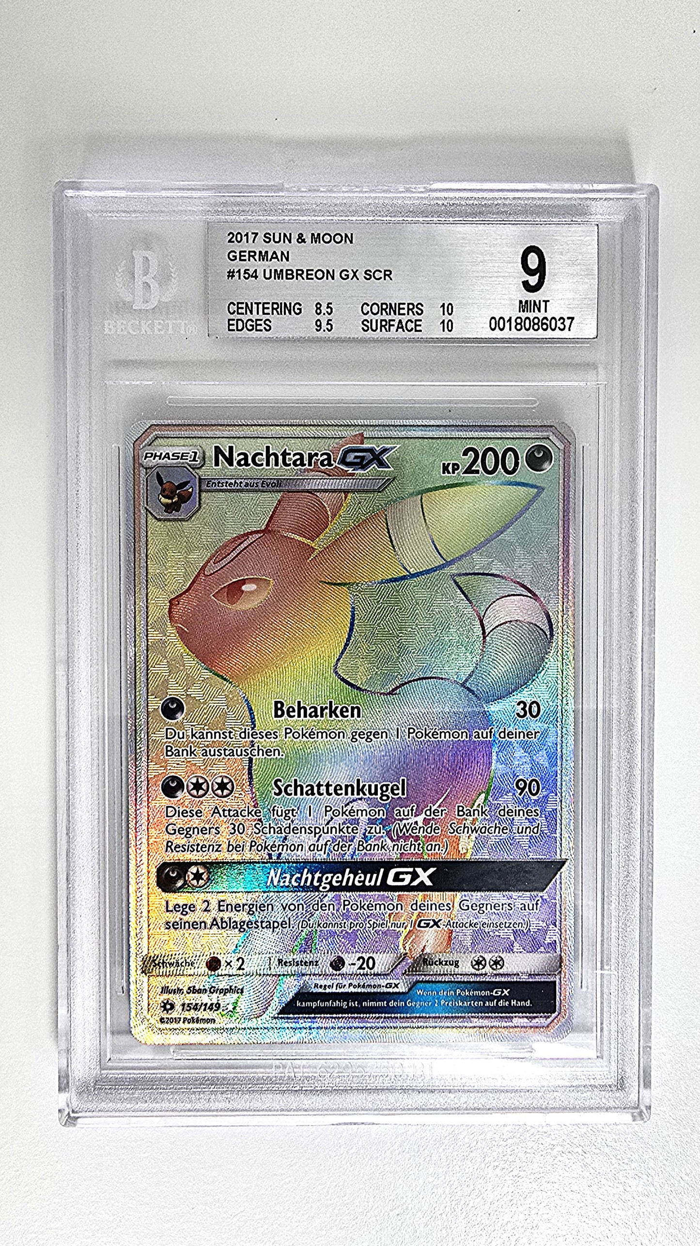 Nachtara GX Rainbow Beckett 9 Deutsch
