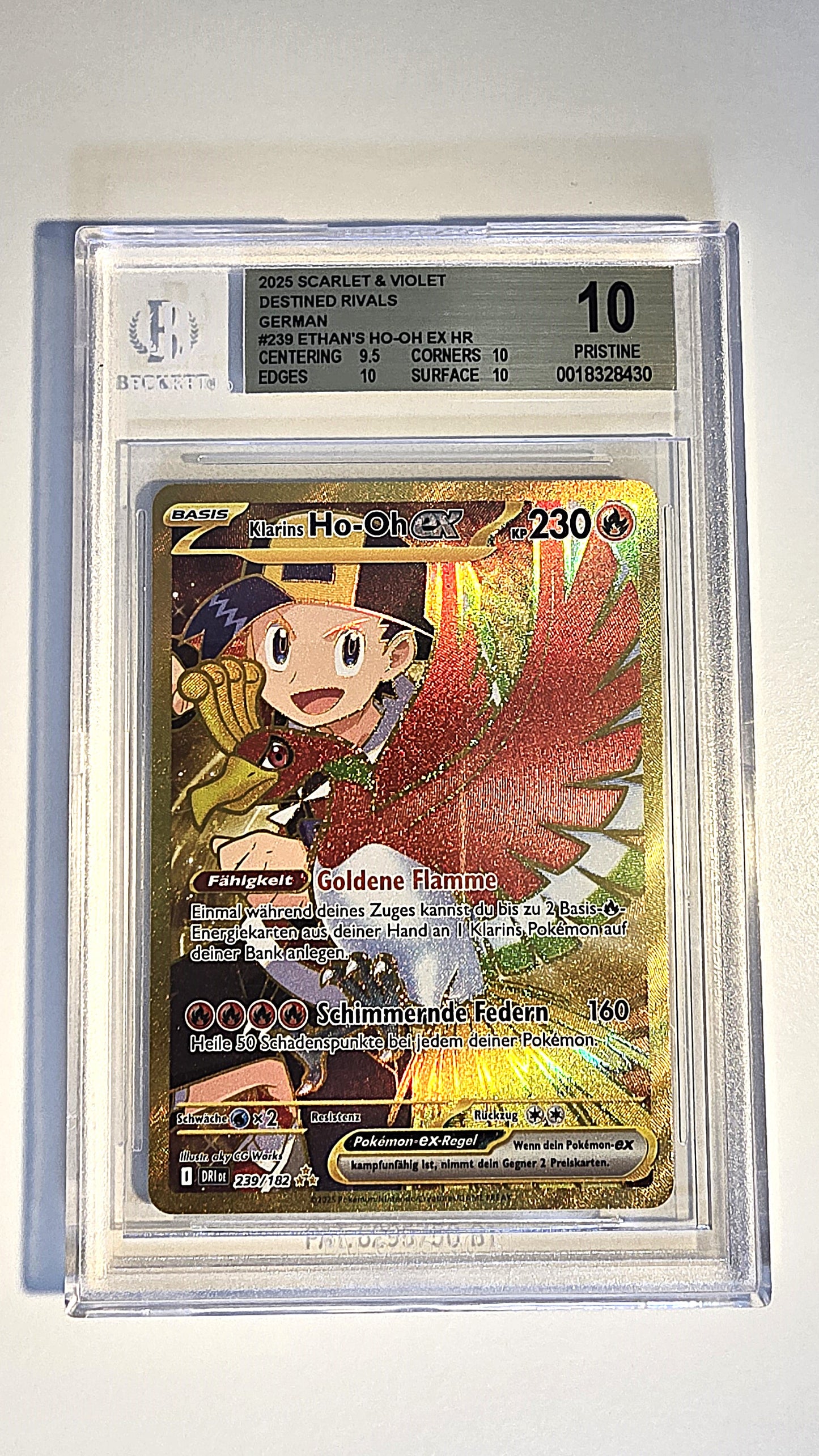 Klarins Ho-Oh Gold Ewige Rivalen Beckett 10 Deutsch!