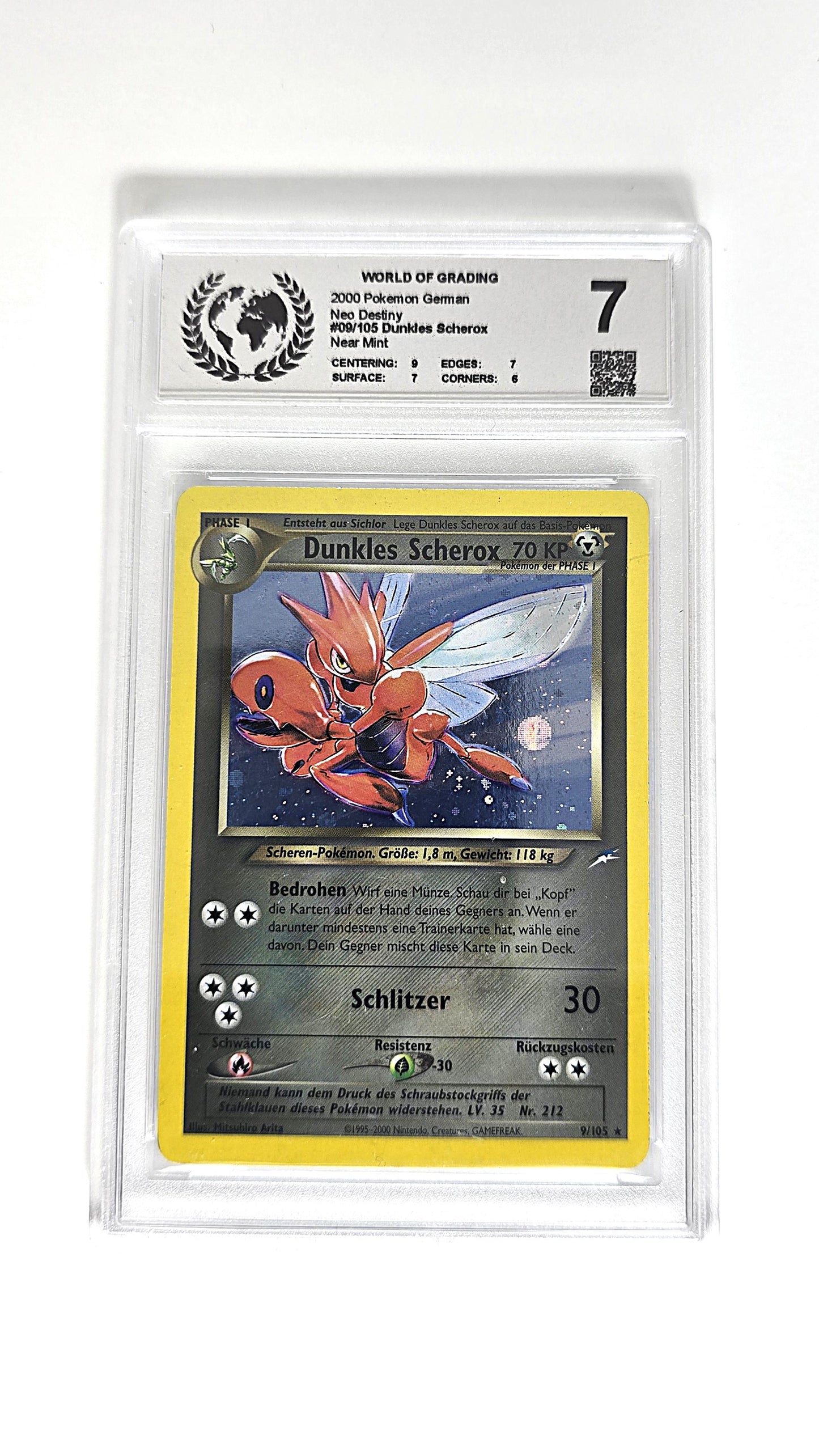 Dunkles Scherox Holo WOG 7 Deutsch