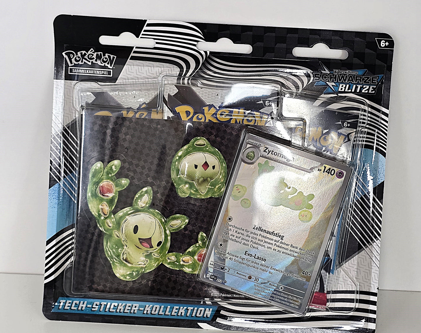 Pokemon Schwarze Blitze Tech-Sticker Kollektion