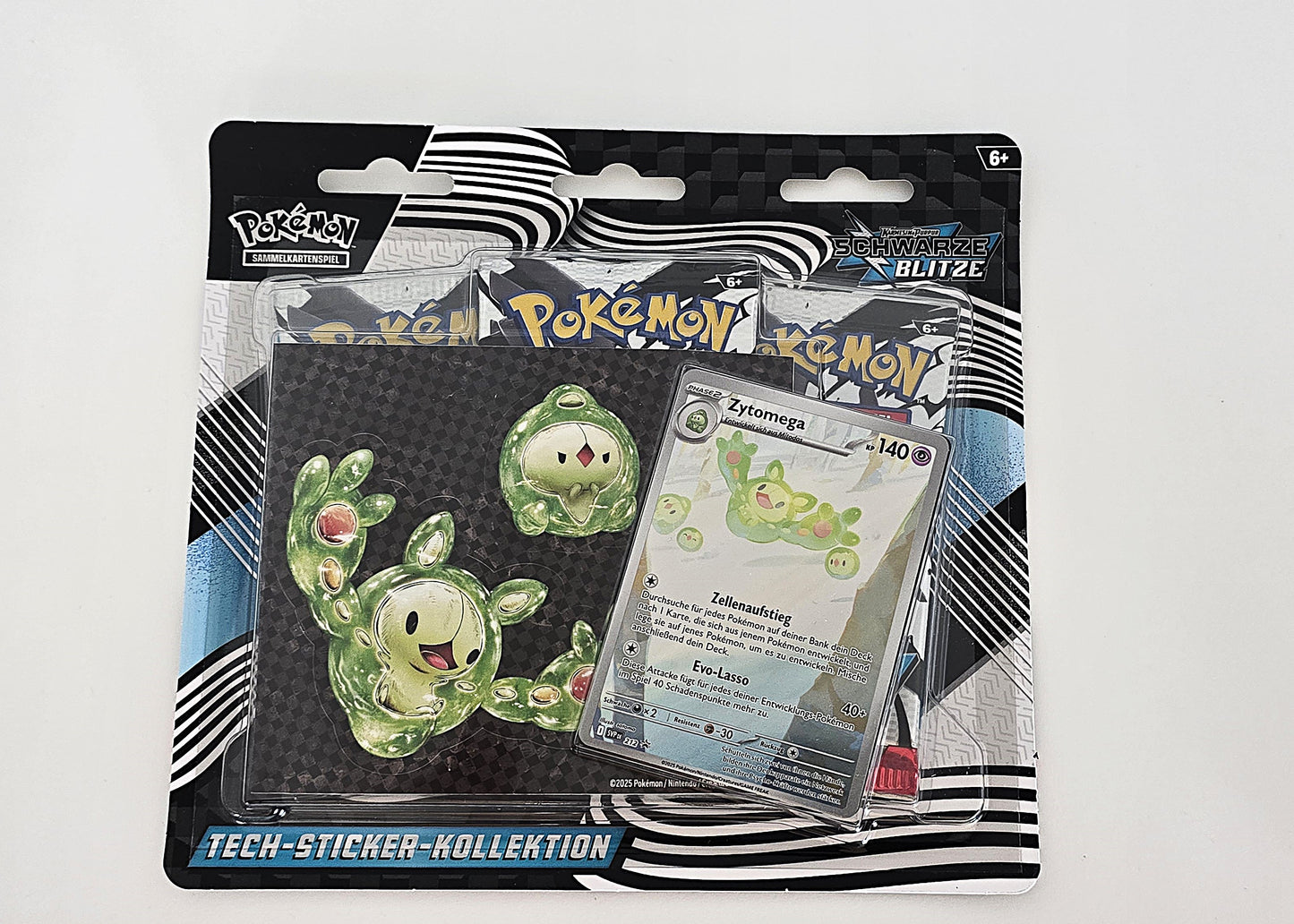 Pokemon Schwarze Blitze Tech-Sticker Kollektion