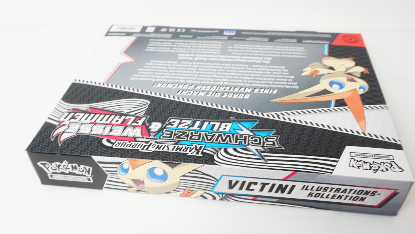 Pokémon Schwarze Blitze & Weiße Flammen - Victini Illustrations-Kollektion Deutsch