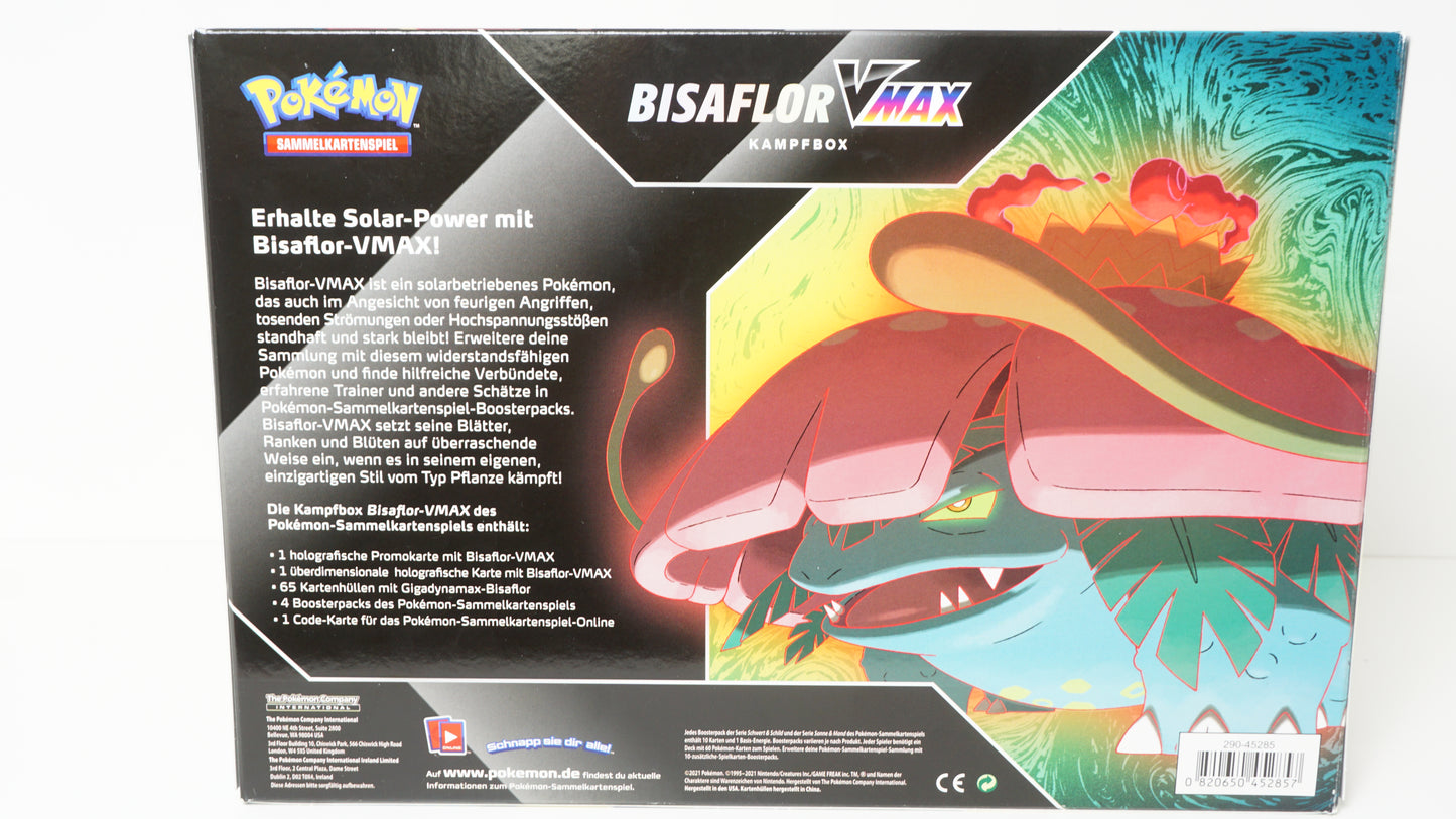 Bisaflor VMAX Kampfbox Venusaur Battle Box Pokemon Sealed OVP Deutsch