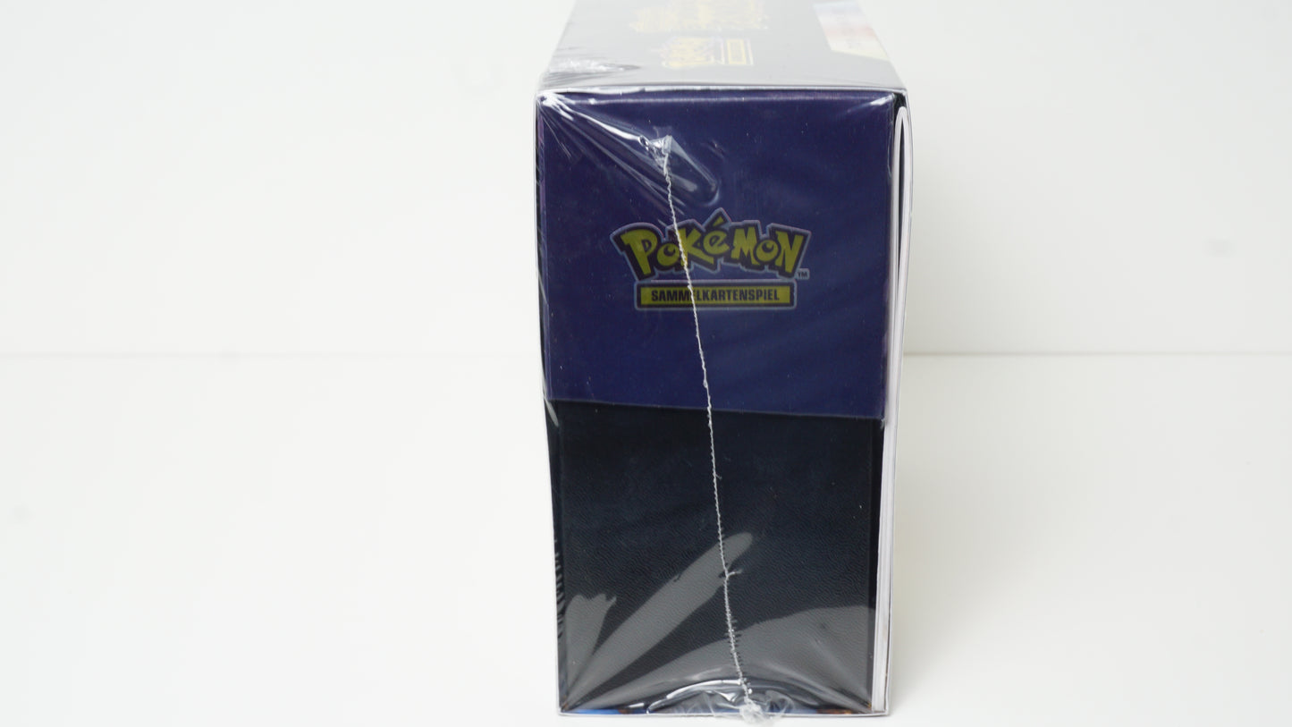 Pokémon-Sammelkartenspiel Top-Trainer-Box Karmesin & Purpur – Stürmische Funken Deutsch