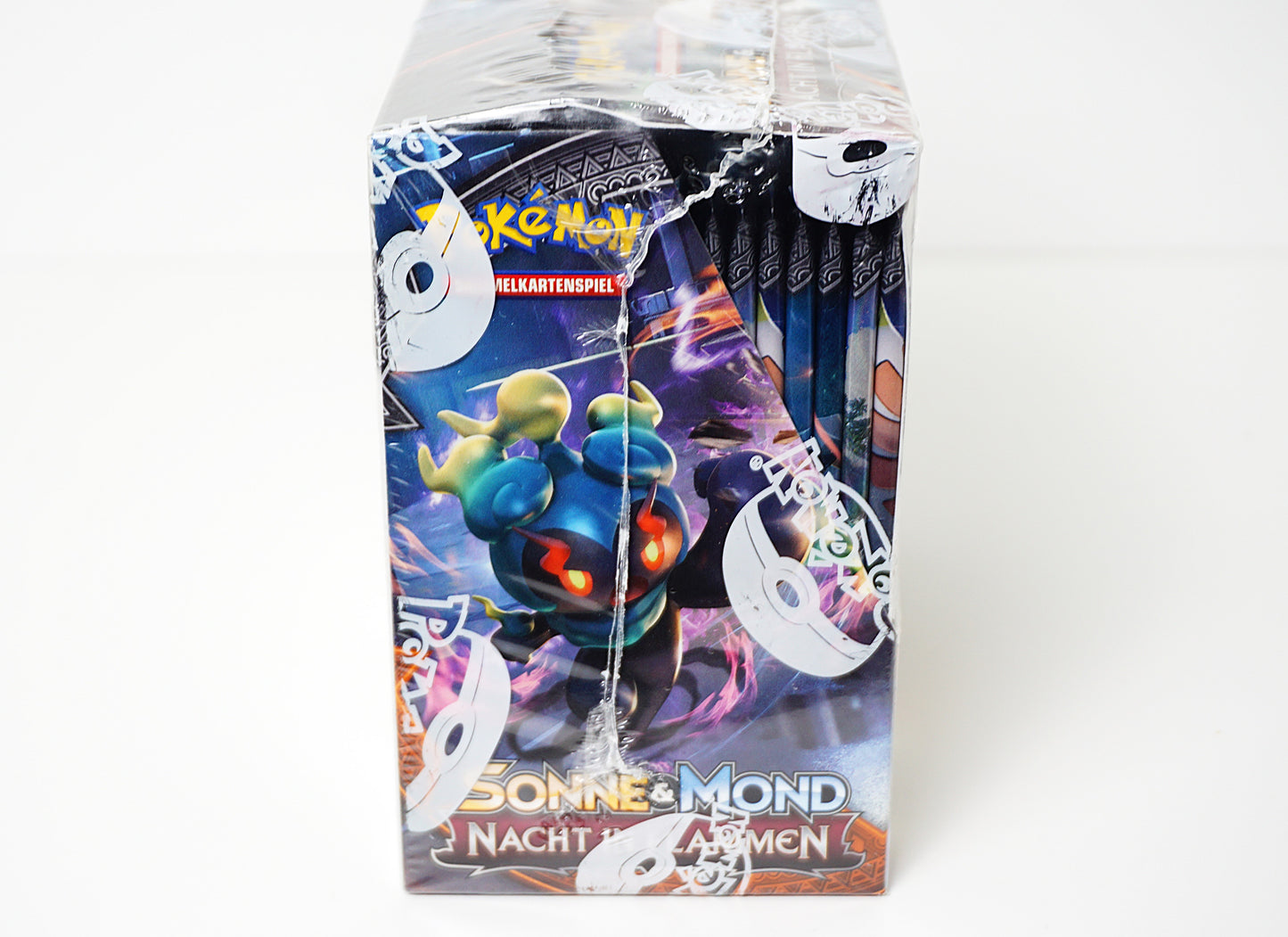 Pokemon Nacht in Flammen Display 36 Booster Sealed Deutsch