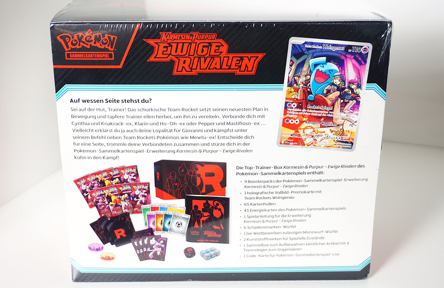 Pokemon Top Trainer Box Ewige Rivalen Deutsch
