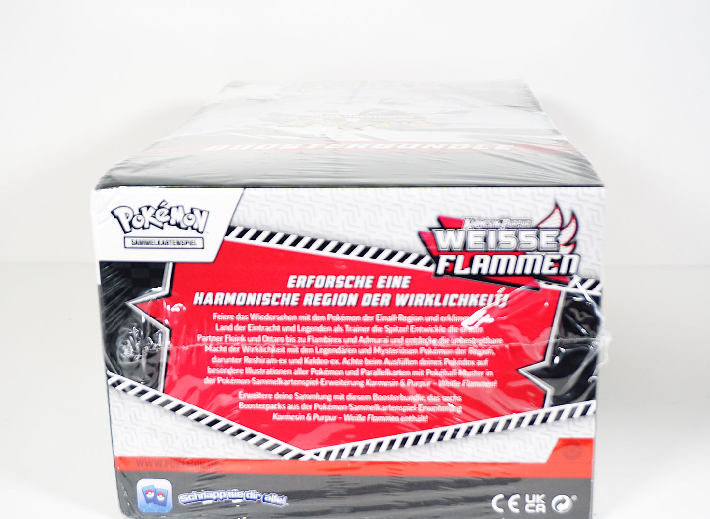 Pokemon Boosterbundle Weisse Flammen Display 60 Booster Deutsch