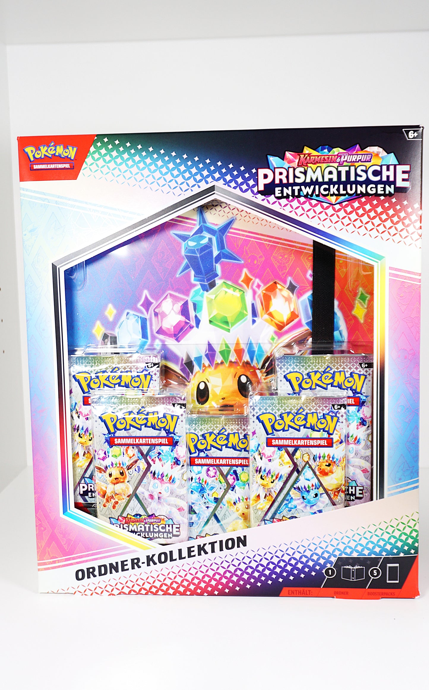 Pokemon Prismatische Kollektion Ordner Kollektion Deutsch
