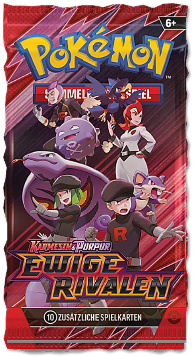 1 x Pokemon Ewige Rivalen Booster Pack