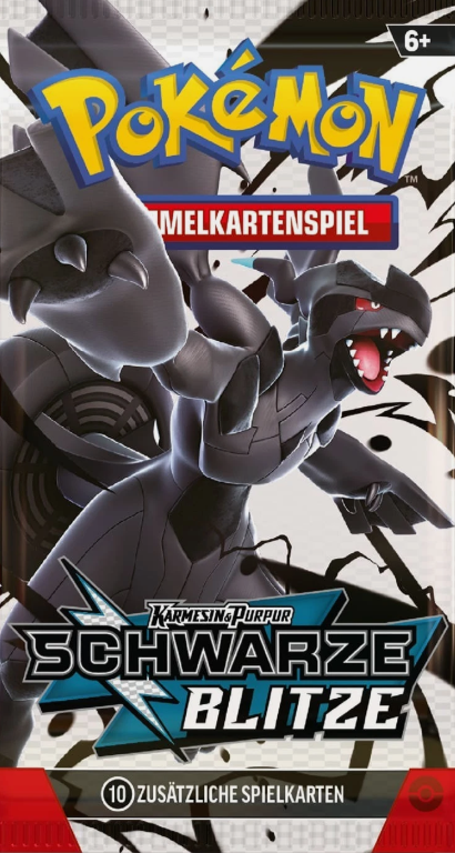 1x Pokemon Schwarze Blitze Booster Pack