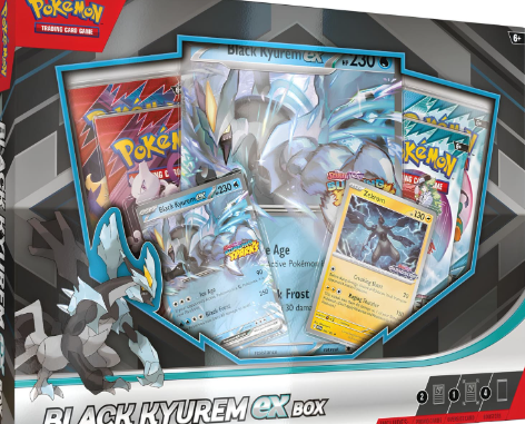 Schwarze Kyurem EX Kollektion Deutsch