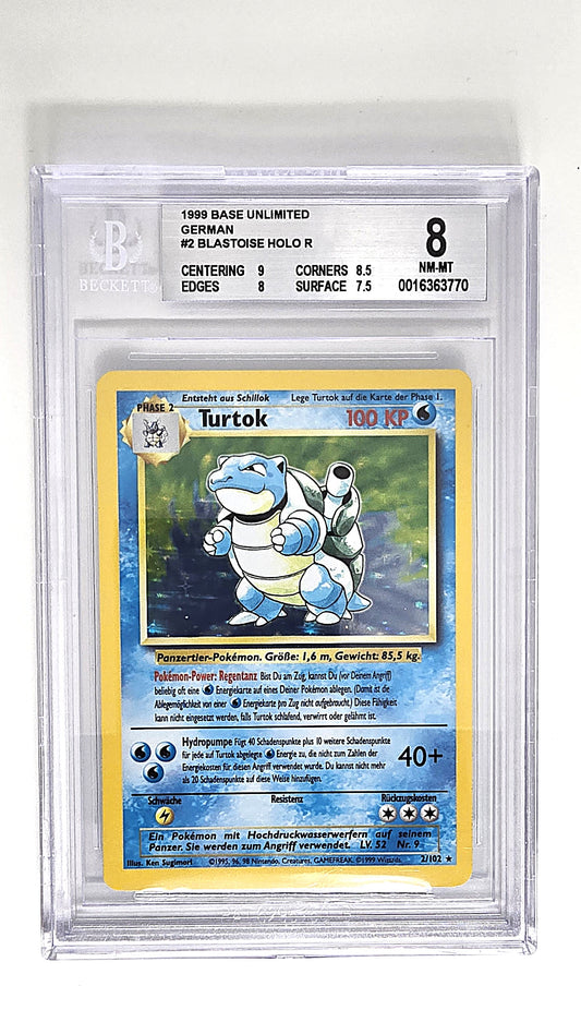 Turtok Base Set Beckett 8 Deutsch
