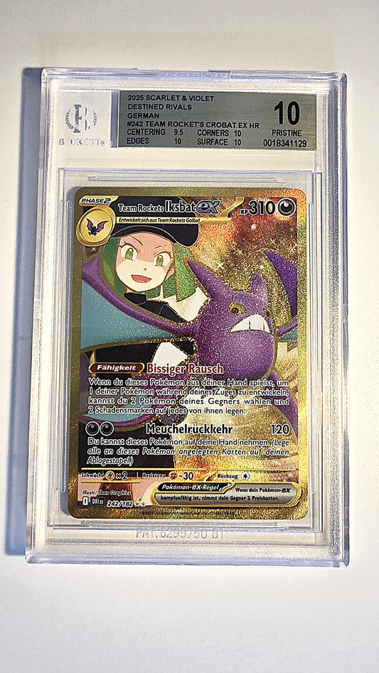 Team Rockets Iksbat EX Gold Ewige Rivalen Beckett 10 Deutsch!