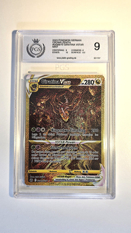 Giratina V Star Gold PGS 9 Deutsch!