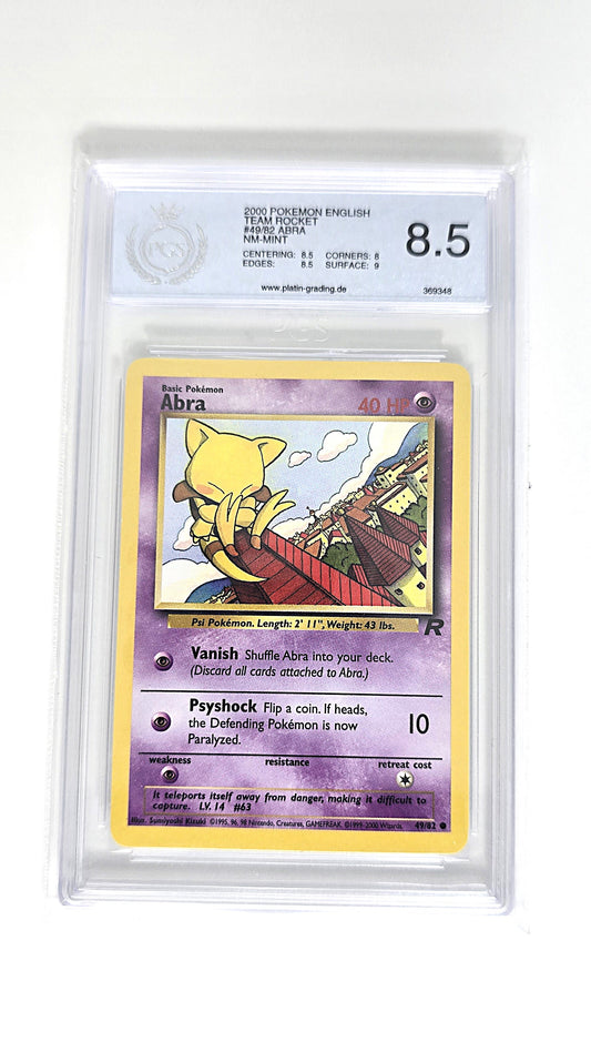 Abra Team Rocket Set PGS 8,5 English