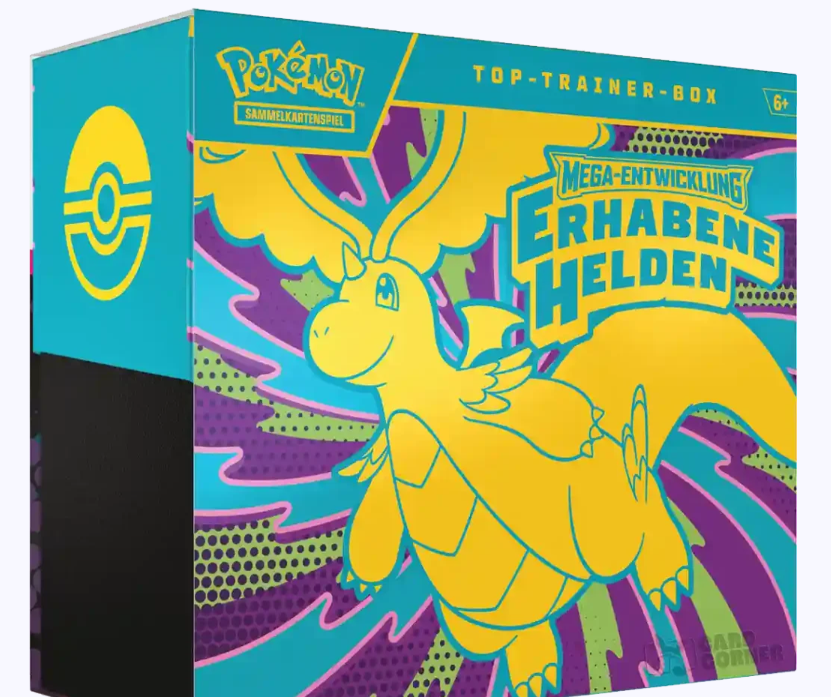 Pokemon Top Trainer Box Erhabene Helden deutsch