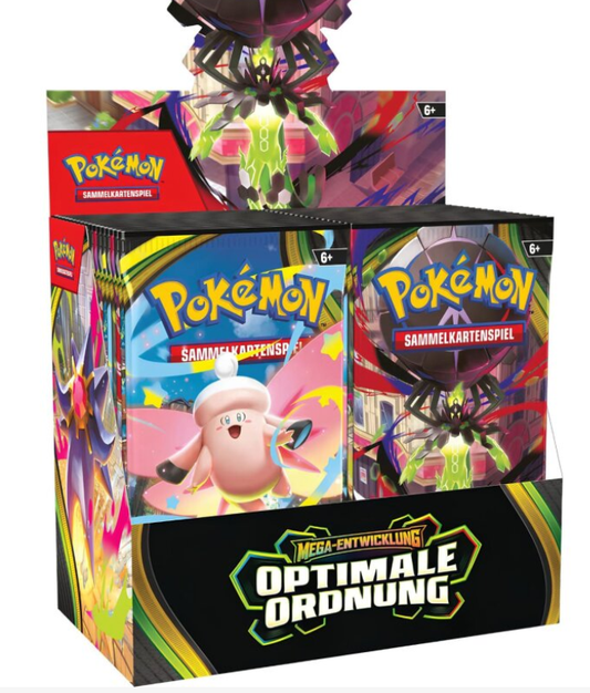 36 Booster Display Optimale Ordnung in Deutsch