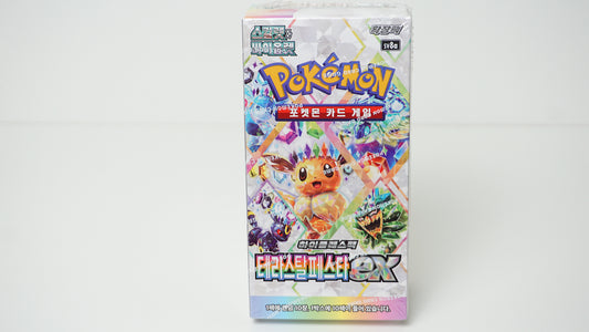Pokémon Terastal Festival ex sv8a Display Booster Box Koreanisch TCG OVP