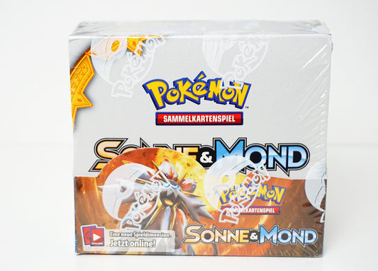 Pokemon Sonne & Mond Display 36 Booster Sealed Deutsch