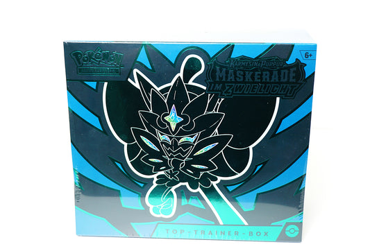 Pokemon Top Trainer Box Maskerade im Zwielicht Deutsch