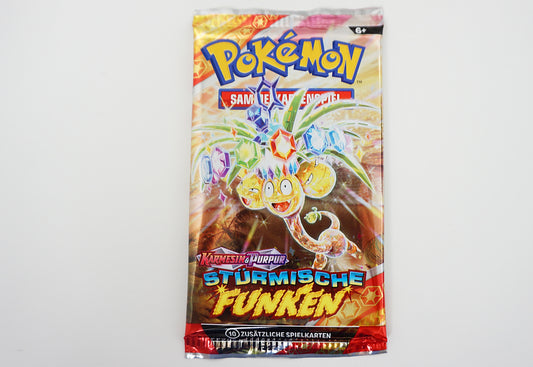 Pokemon Karmesin Purpur Stürmische Funken Einzelbooster Deutsch