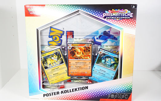 Pokemon Prismatische Entwicklungen Poster Kollektion Deutsch