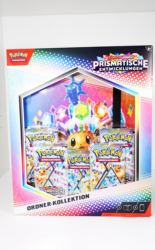 Pokemon Prismatische Kollektion Ordner Kollektion Deutsch